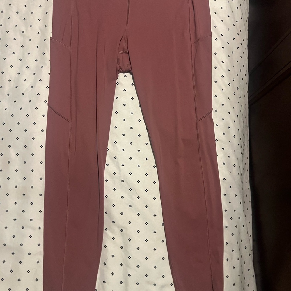Lululemon Athletica Mauve Leggings